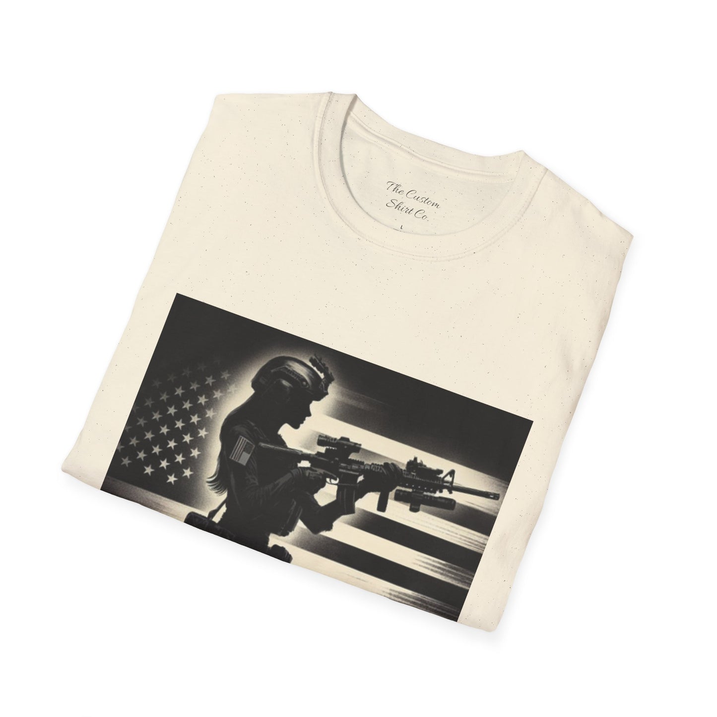 Women Armed & Ready Soldier T-Shirt