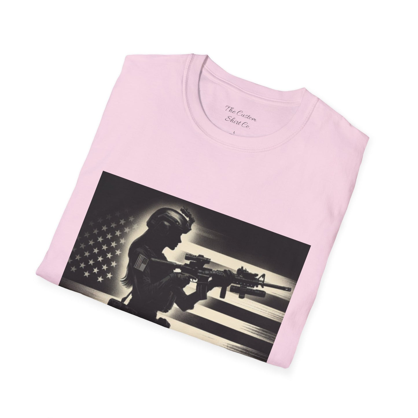 Women Armed & Ready Soldier T-Shirt