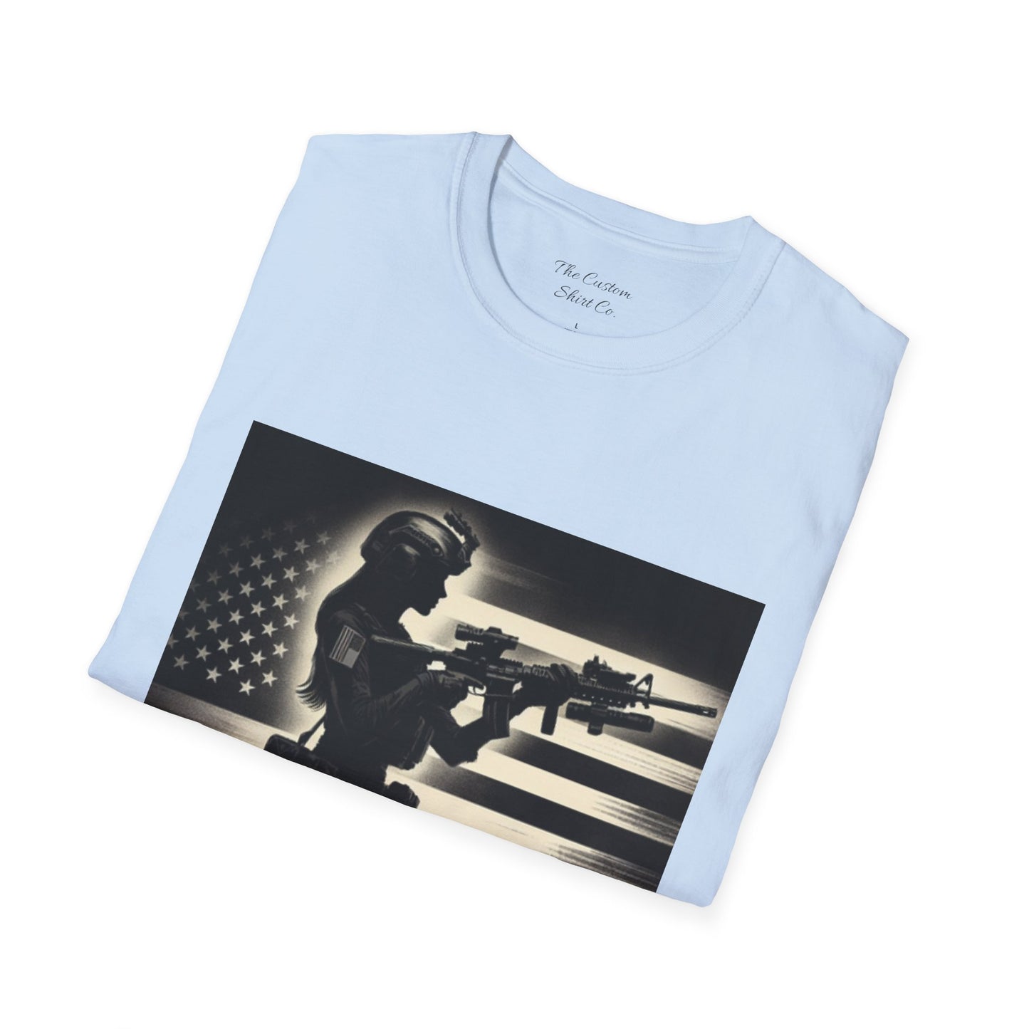 Women Armed & Ready Soldier T-Shirt