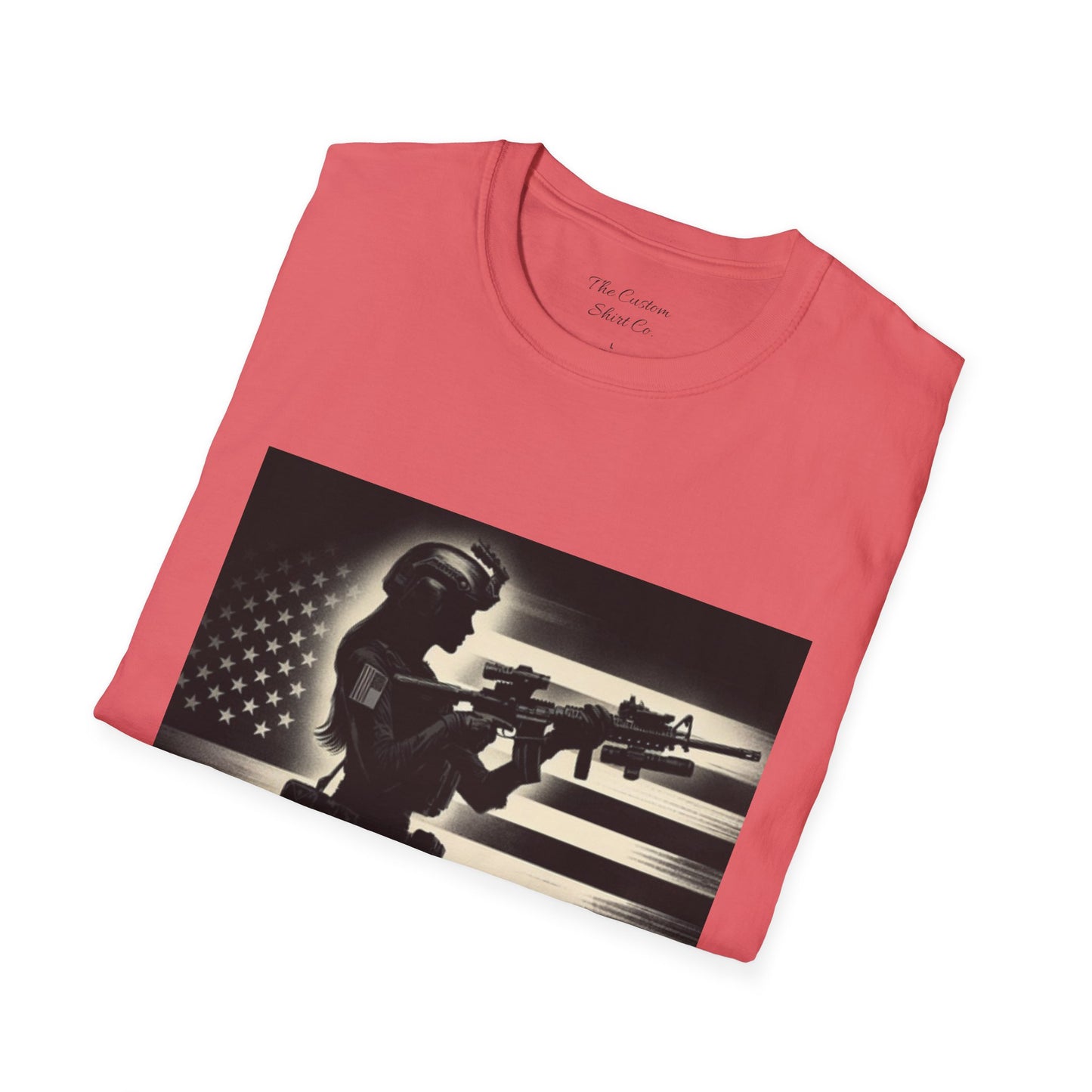 Women Armed & Ready Soldier T-Shirt