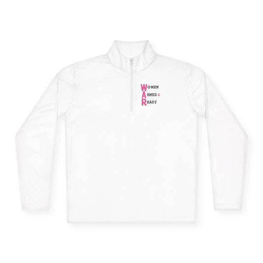 Women Armed & Ready Quarter-Zip Pullover