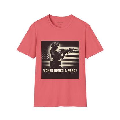 Women Armed & Ready Soldier T-Shirt