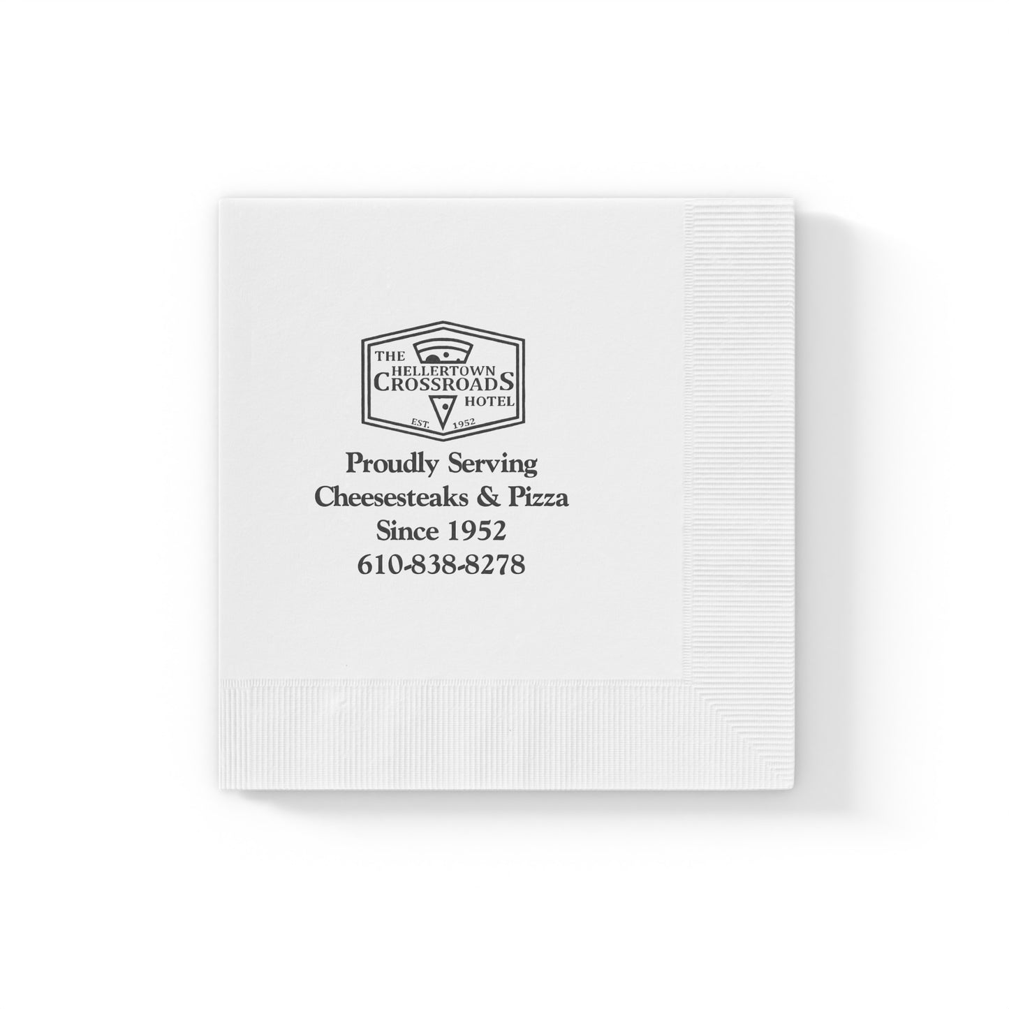 Cocktail Napkins - Hellertown Crossroads Hotel Design