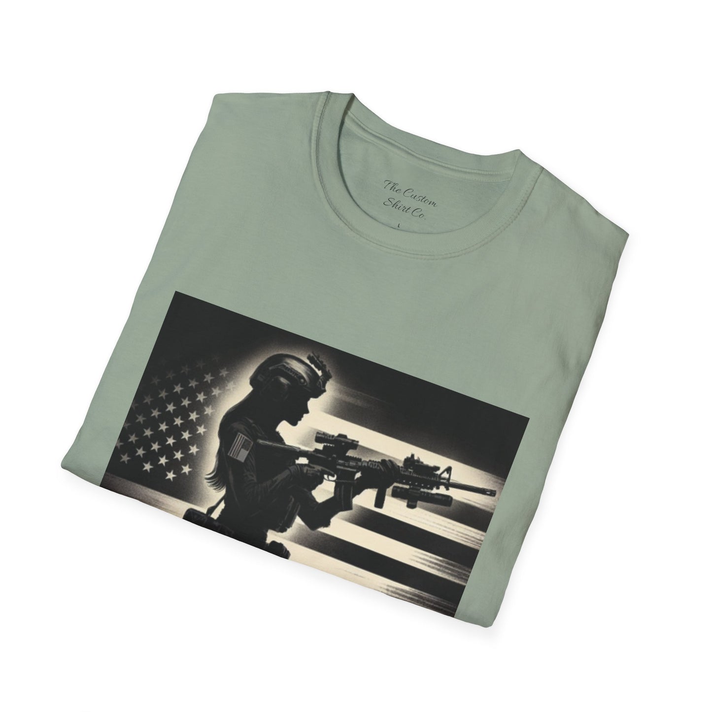 Women Armed & Ready Soldier T-Shirt