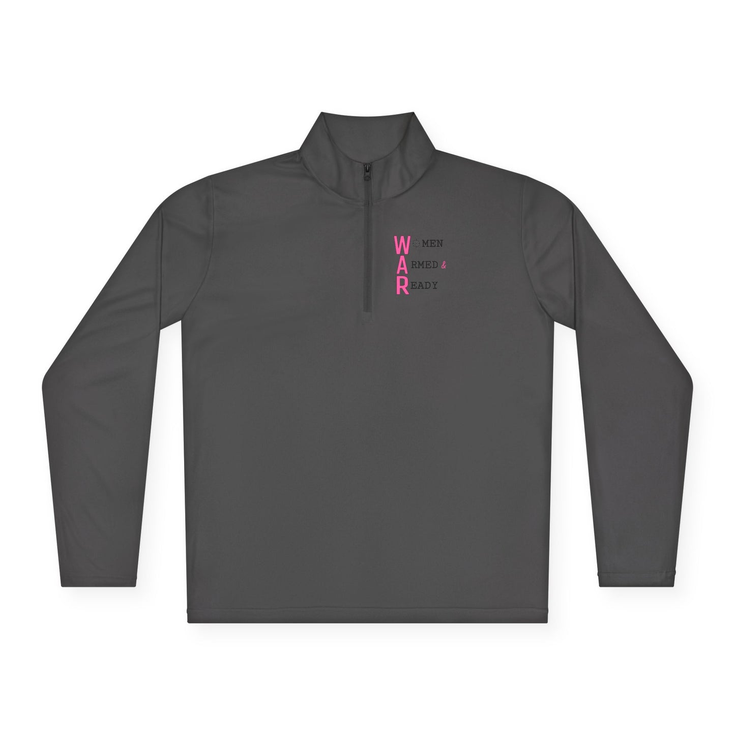 Women Armed & Ready Quarter-Zip Pullover