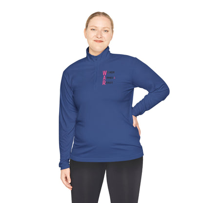 Women Armed & Ready Quarter-Zip Pullover