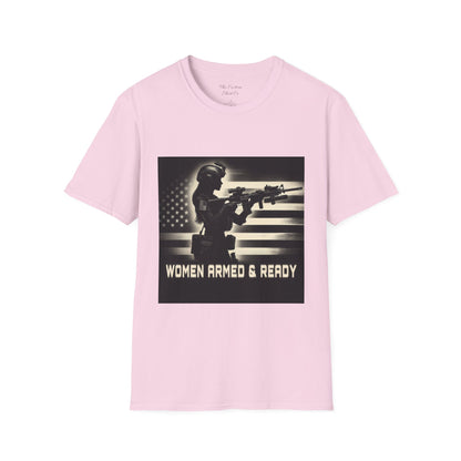 Women Armed & Ready Soldier T-Shirt