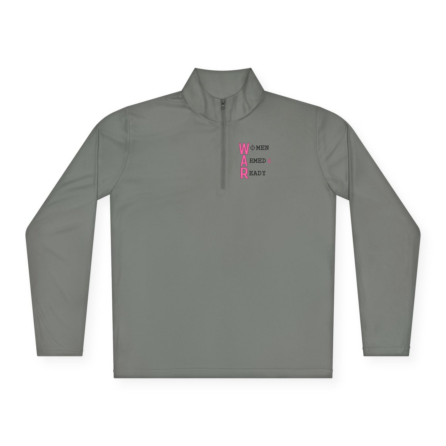 Women Armed & Ready Quarter-Zip Pullover