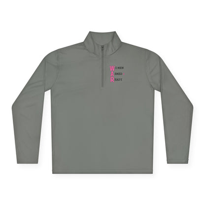 Women Armed & Ready Quarter-Zip Pullover