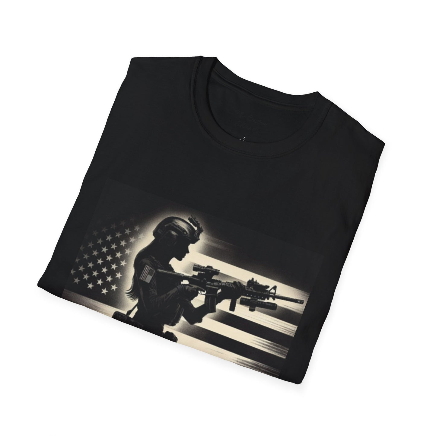 Women Armed & Ready Soldier T-Shirt