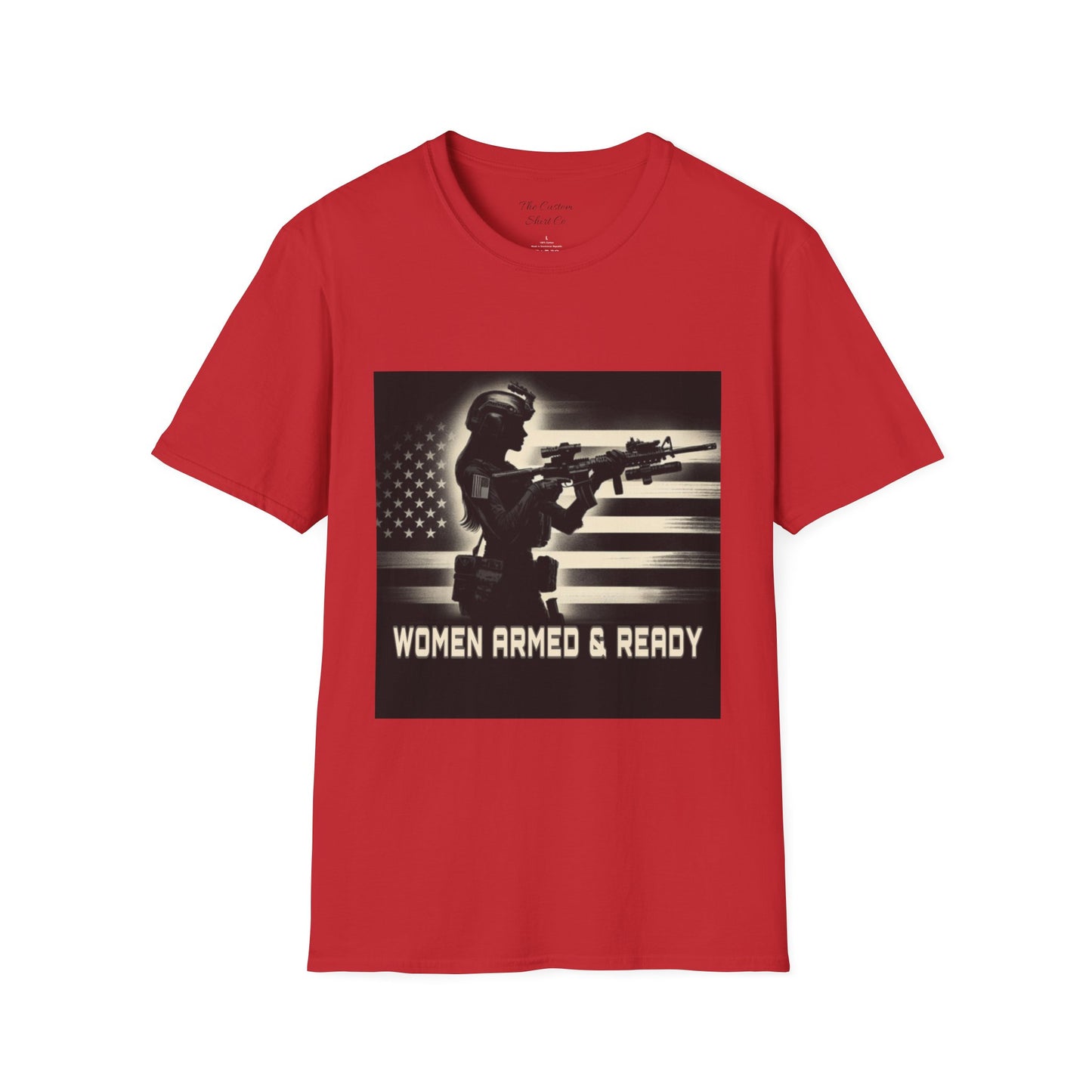 Women Armed & Ready Soldier T-Shirt