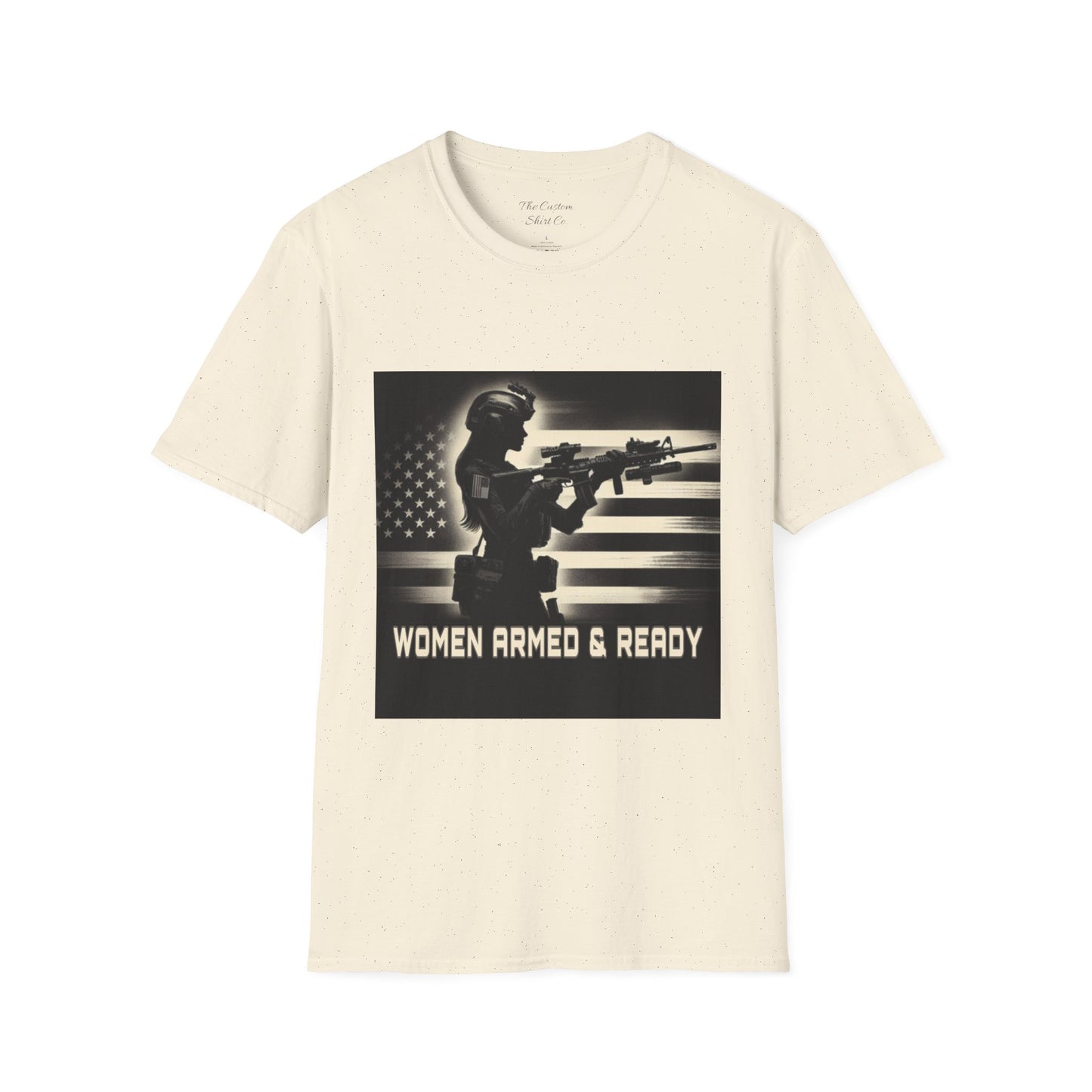 Women Armed & Ready Soldier T-Shirt