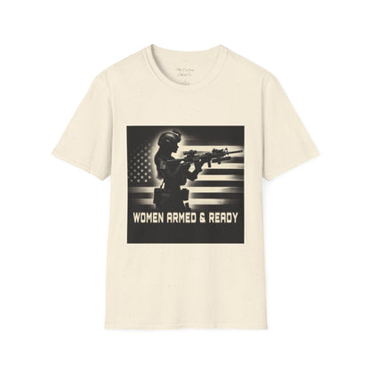 Women Armed & Ready Soldier T-Shirt